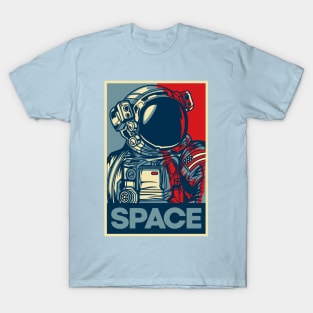 Astronaut in Space T-Shirt